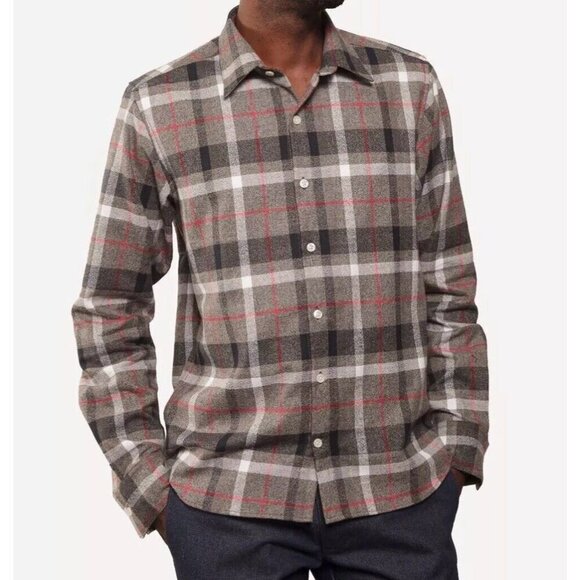 18 Waits Eighteen waits - Long Sleeve Dylan Shirt | Mammoth Flannel Size Small - Picture 1 of 10
